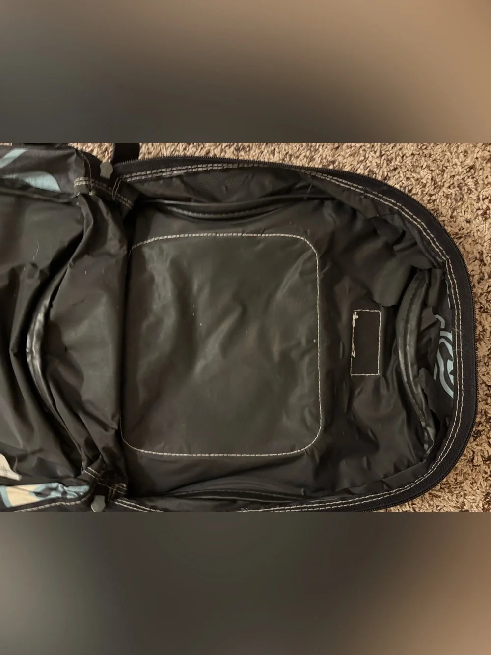 Vintage Quiksilver Floral Mini Backpack Y2K Hawaiian Surf Bag Fair Condition